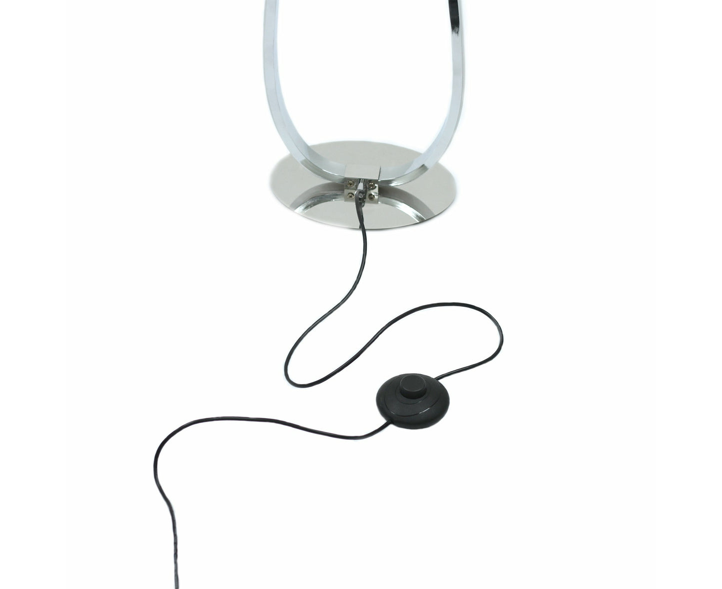 Infinite LED Floor Lamp - Chrome