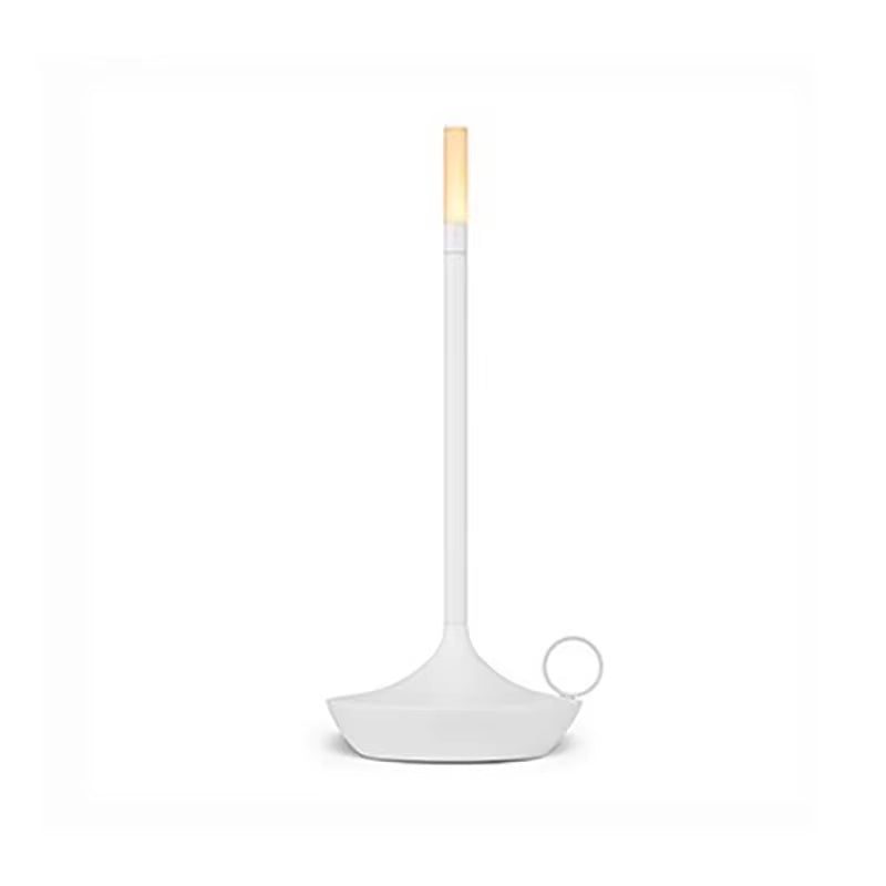 Rechargeable Wireless Touch Lamp Desk Lamp for Decoration Candle Warm Bedside Lights Portable Camping Night Lamp LED Table Lamp