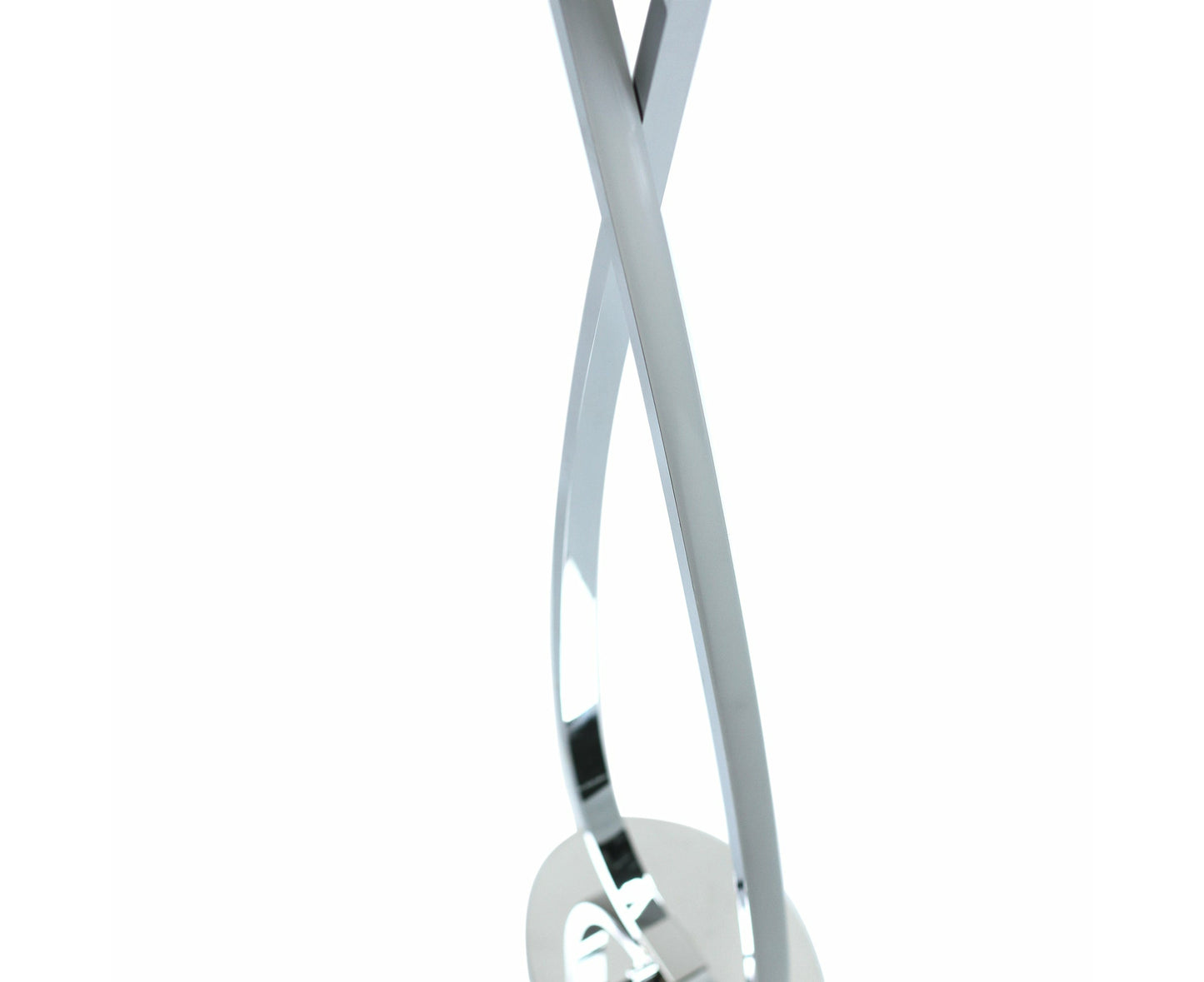 Infinite LED Floor Lamp - Chrome