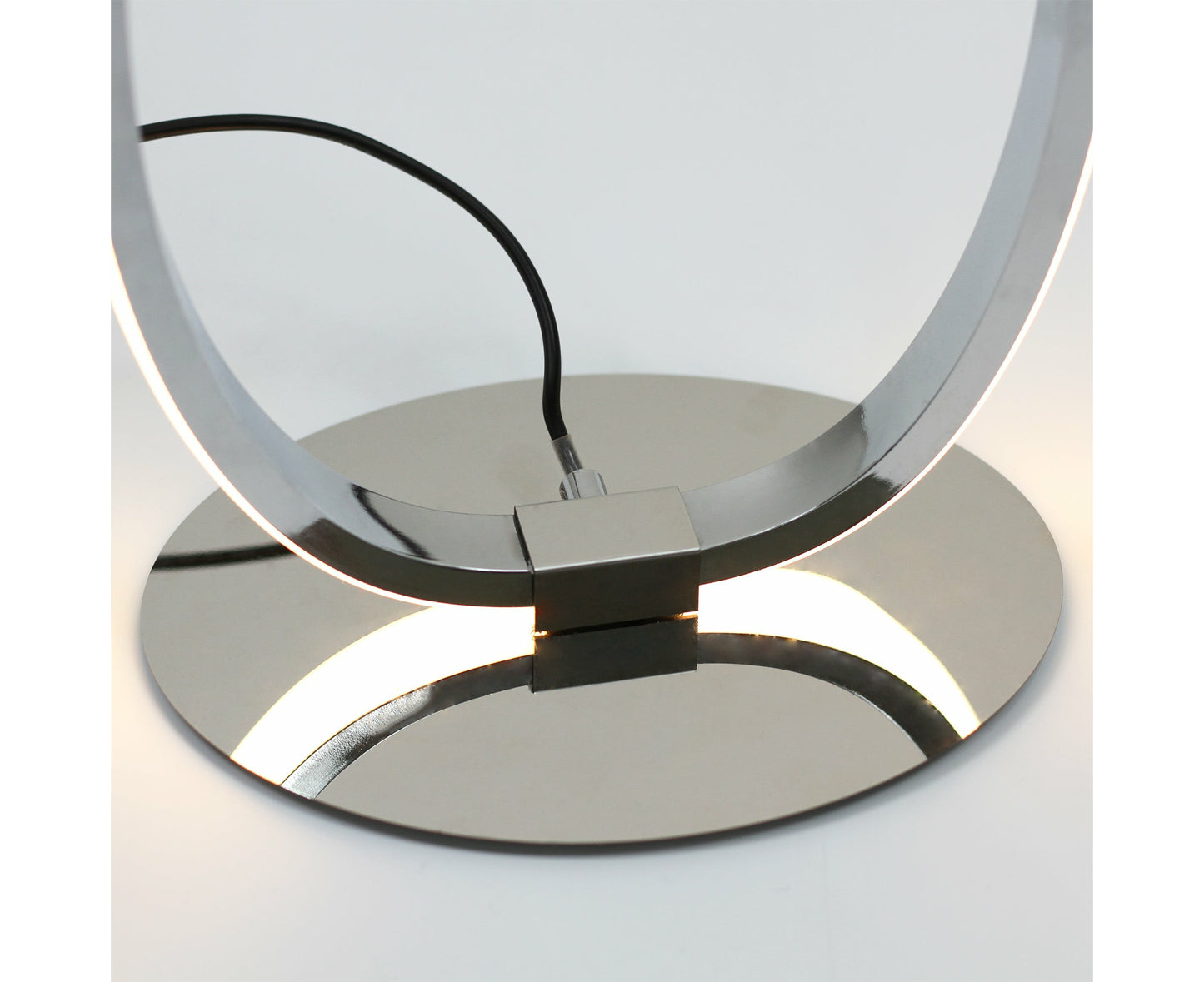 Infinite LED Floor Lamp - Chrome