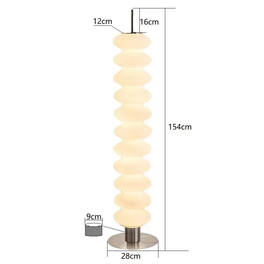 Danish Gourd Lamp Designer Sofa Next to the Living Room Bedroom Floor Lamp Nordic Creative Model Room Homestay Table Lamp