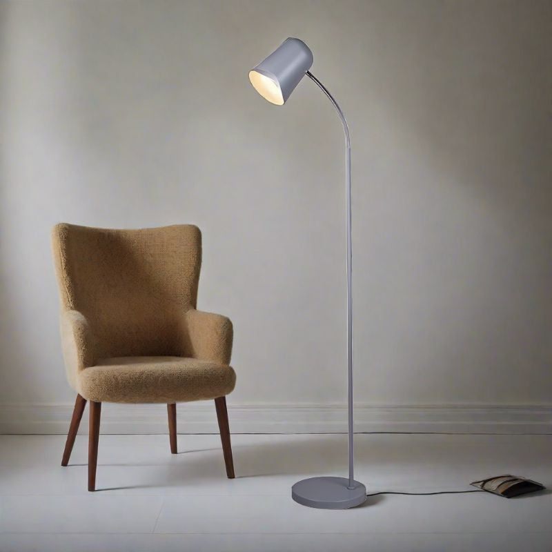 All Purpose Adjustable Floor Lamp Available 7 Different Colours - Matt Pink