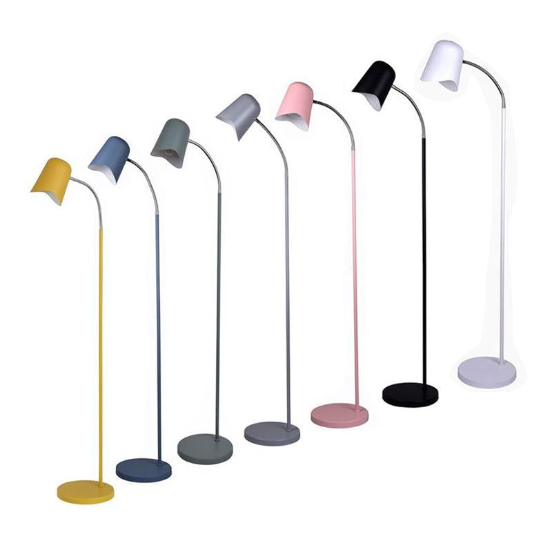 All Purpose Adjustable Floor Lamp Available 7 Different Colours - Matt Pink