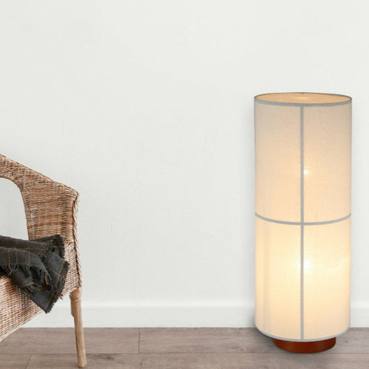 Ailsa Linen Floor Lamp